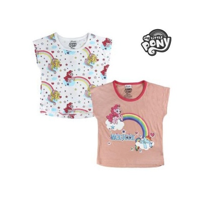 My Little Pony Twin Pack Short Sleeve T-shirts (3-4Years/98-104cm) RRP 9.99 CLEARANCE XL 7.99